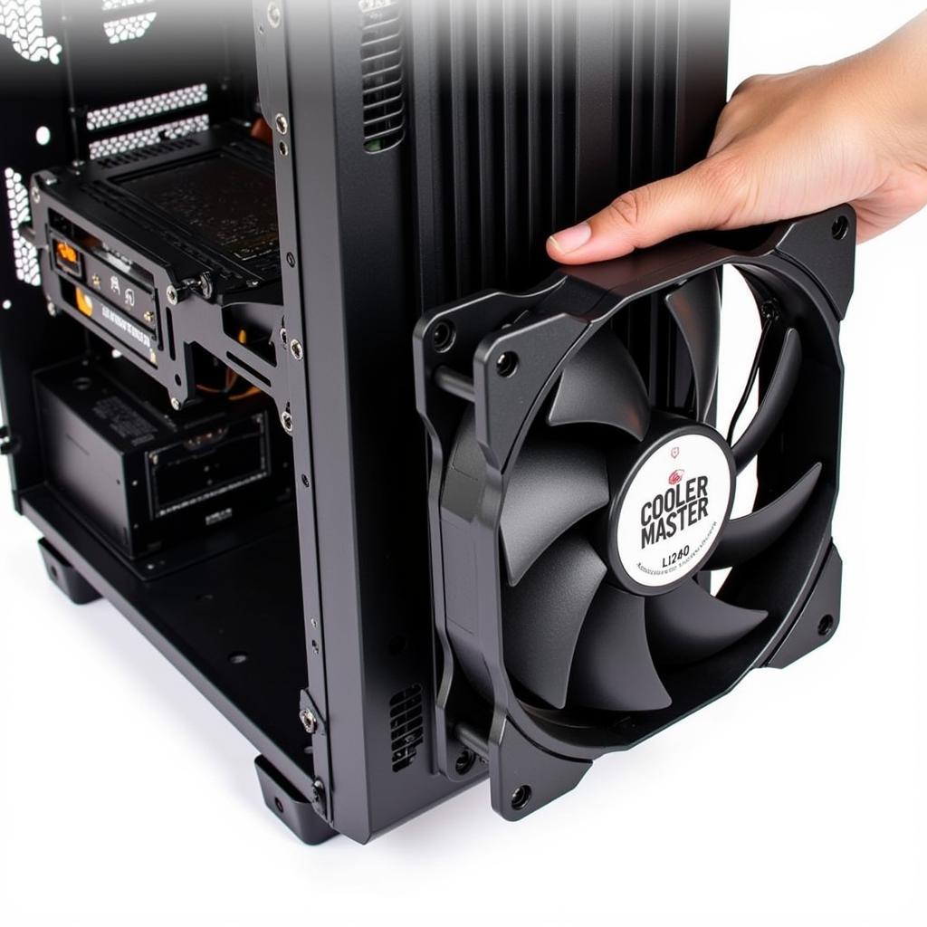 Fan Cooler Master Li240 Installation