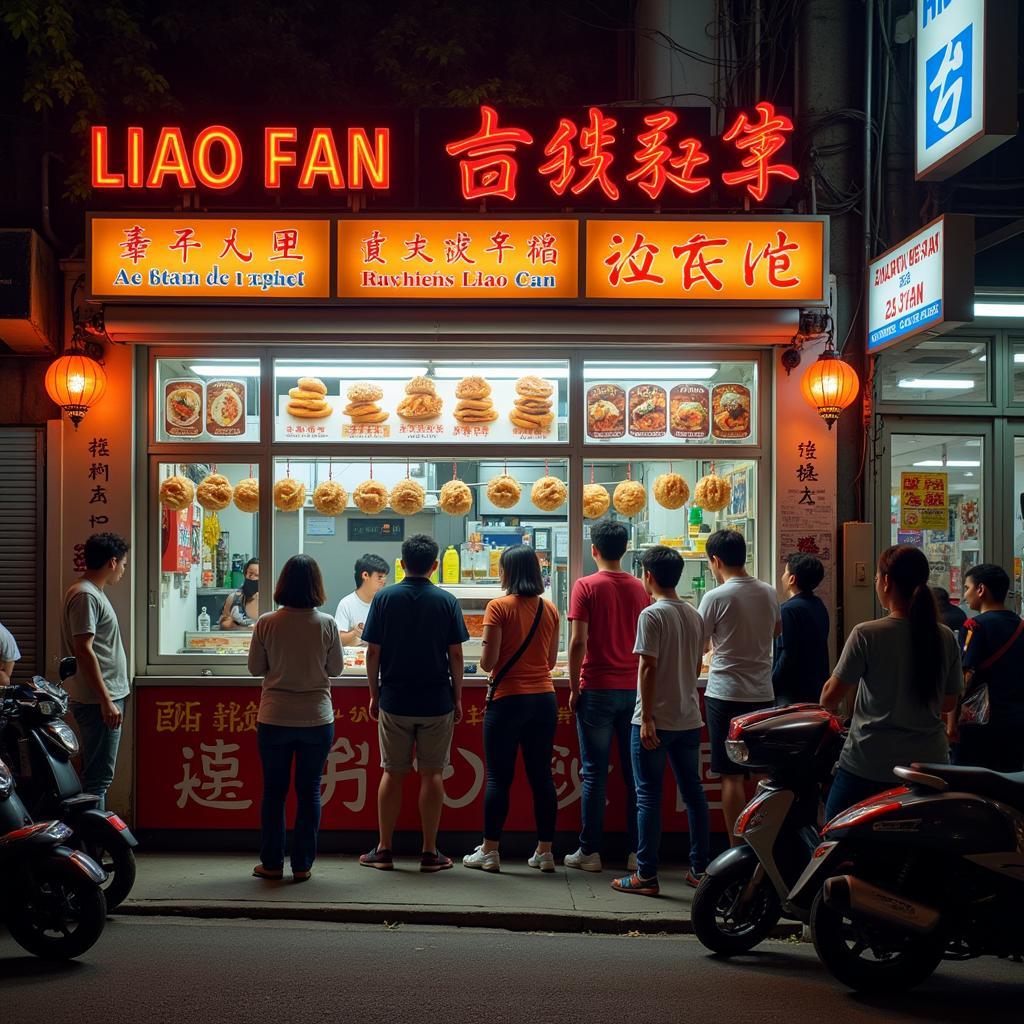 Liao Fan Hawker Chan's original stall in Singapore