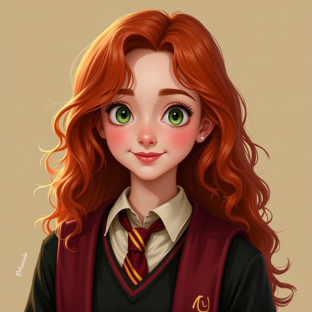 Lily Evans portrait fan art