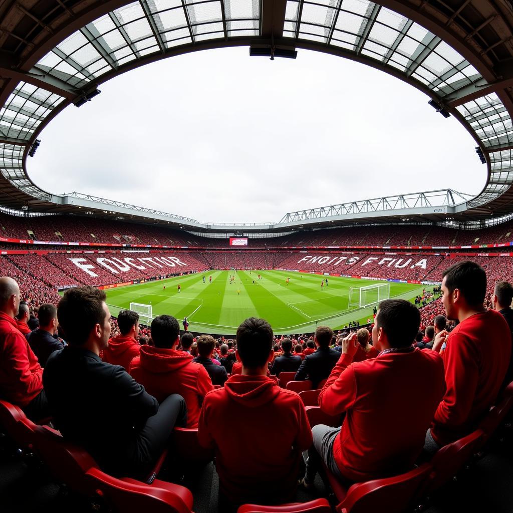 Liverpool Fans at Anfield