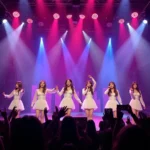 Lovelyz performs during their 2018 Asia fan meeting in Seoul