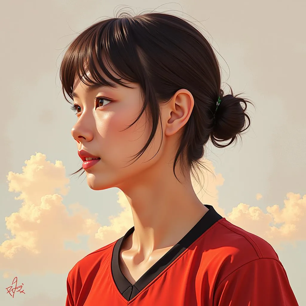 Fan art depicting Luong Xuan Truong