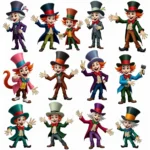 Mad Hatter Fan Art: A Diverse Collection of Styles and Techniques