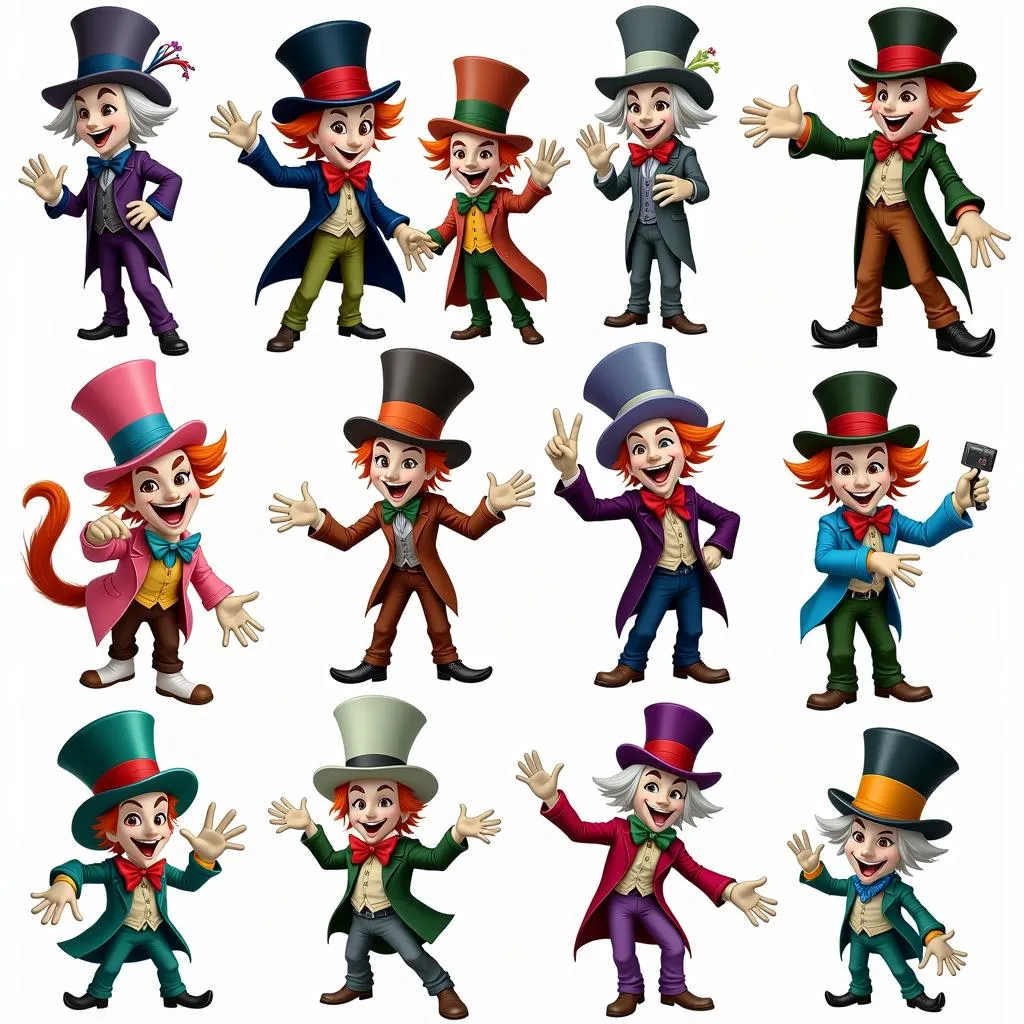 Mad Hatter Fan Art: A Diverse Collection of Styles and Techniques