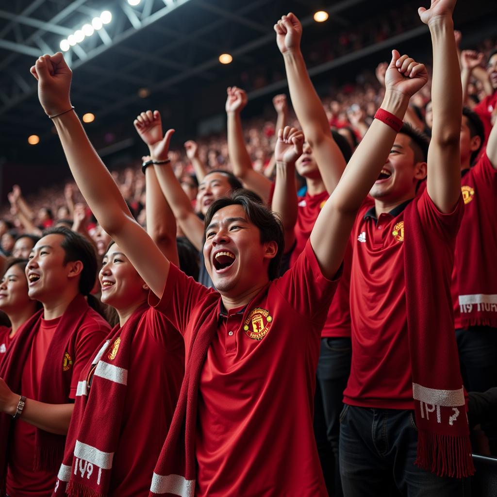 Manchester United Fans Gathering in Da Nang