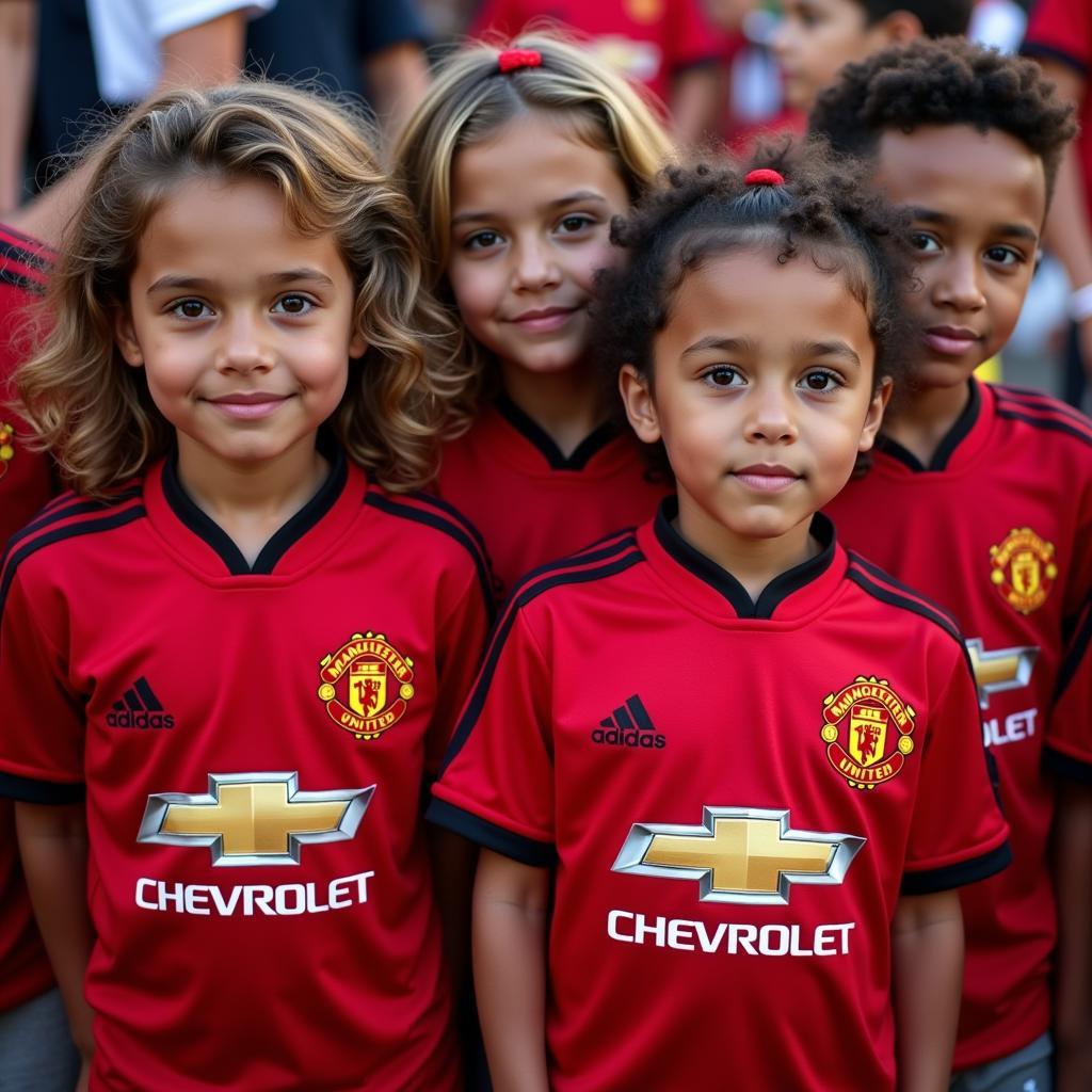 Manchester United's future generation of fans