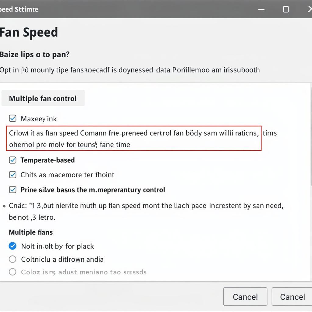 Marlin Fan Speed Control Interface