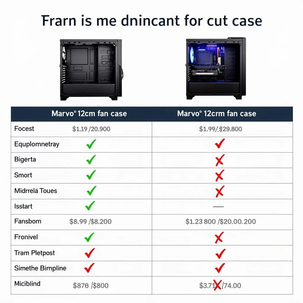 Marvo 12cm Fan Case Comparison: Choosing the Right One