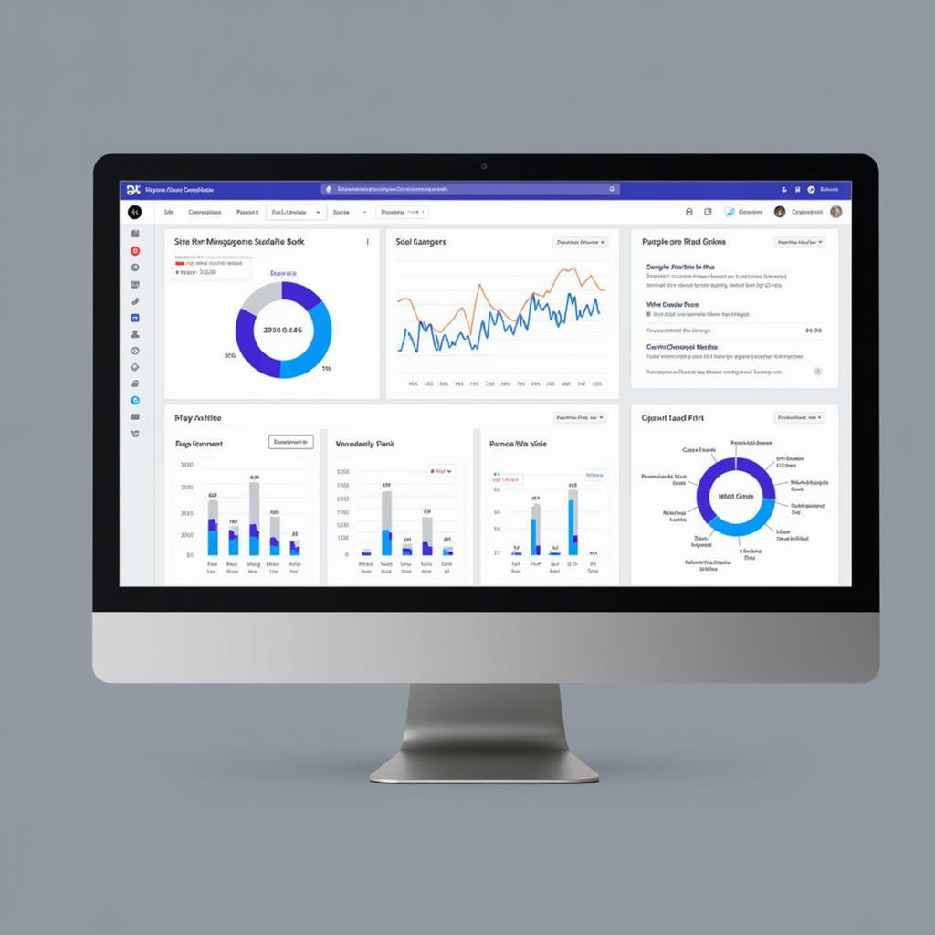 A dashboard displaying various metrics related to fan engagement.