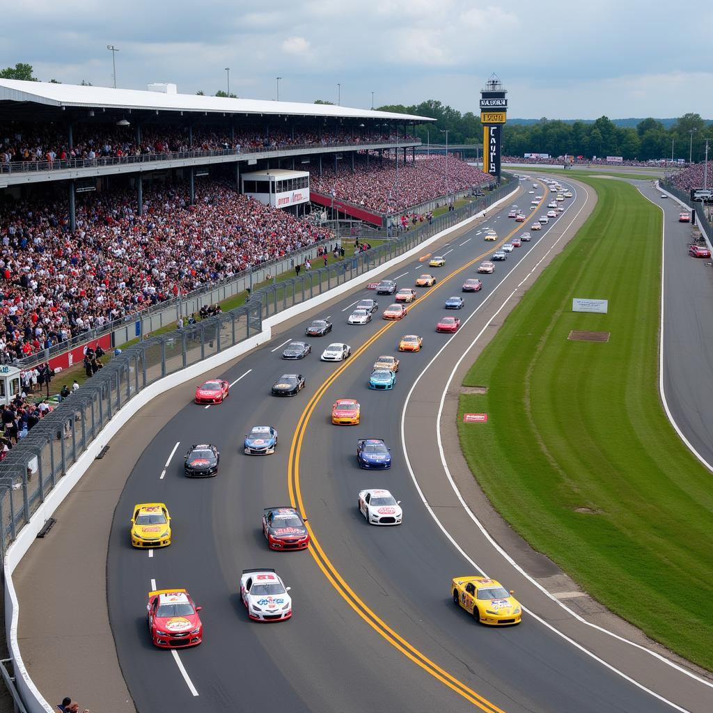 Mid-Ohio Sports Car Course Aerial View