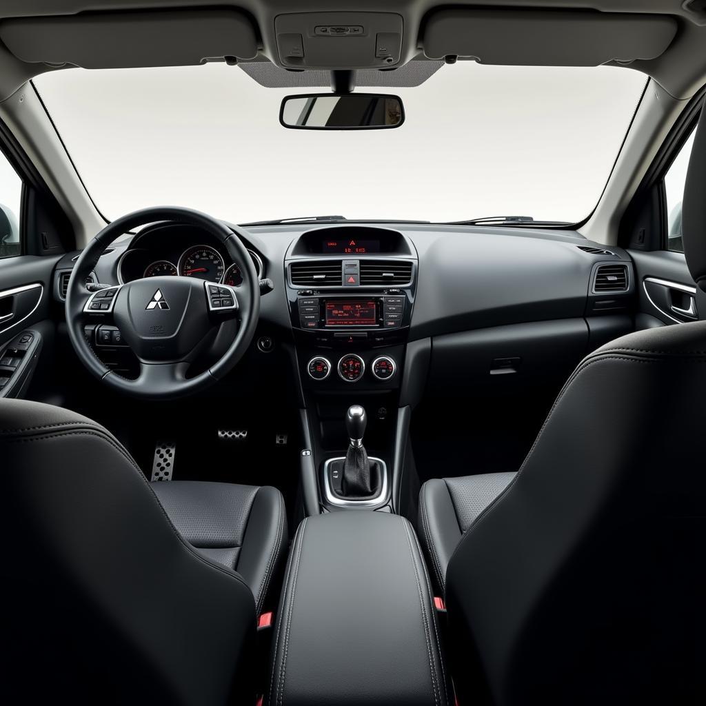 Inside the Mitsubishi Sporty 300: A Look at the Interior