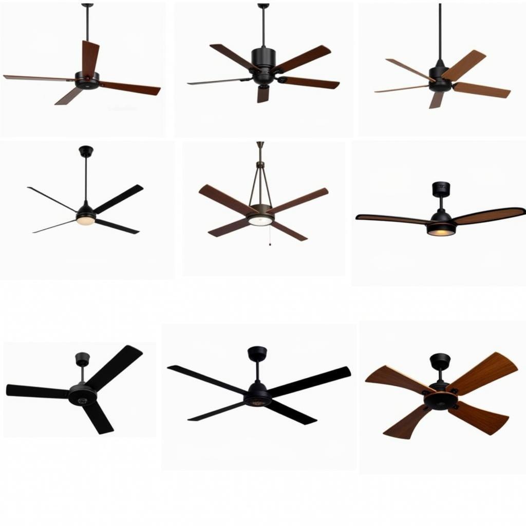 Modern Apartment Ceiling Fan Styles