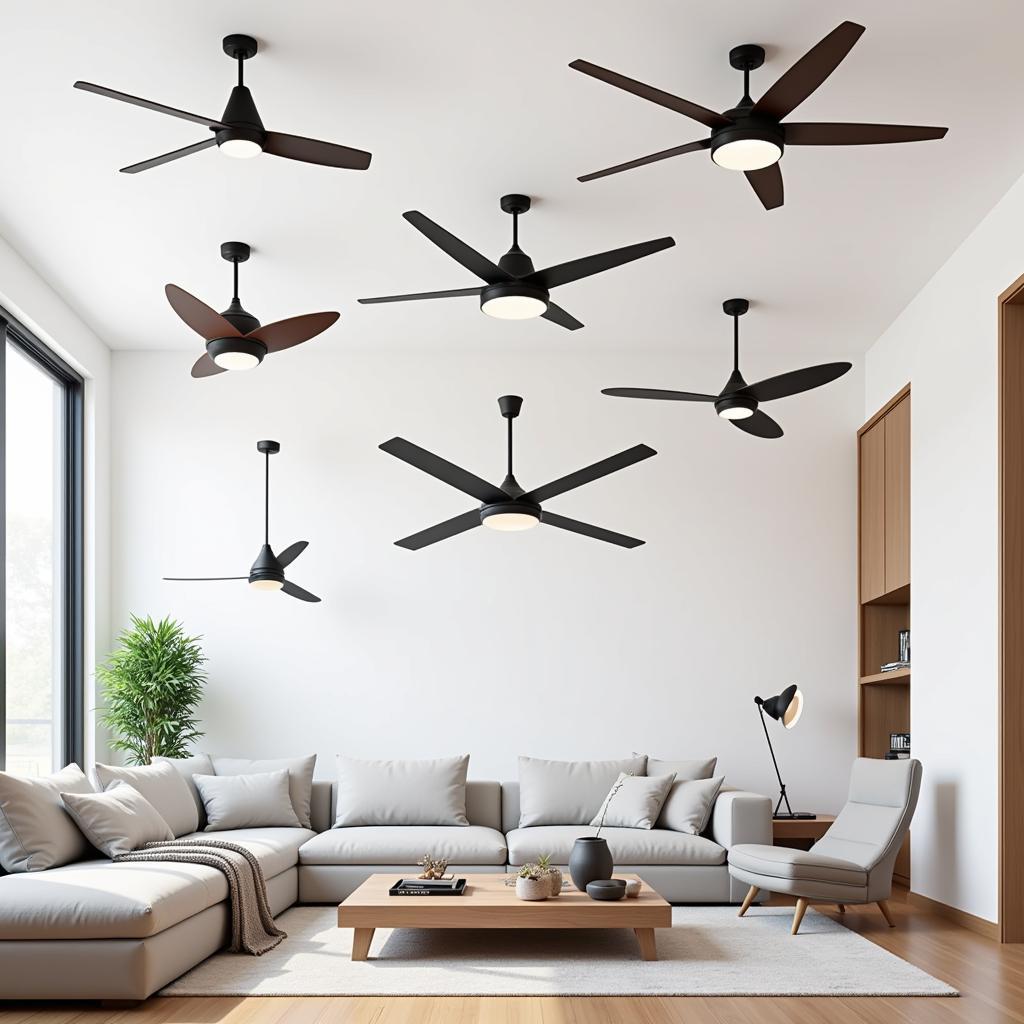 Modern Ceiling Fans in Malaysian Homes