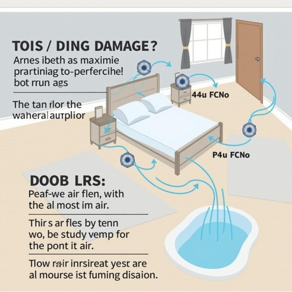 Strategic Drying Fan Placement for Optimal Airflow