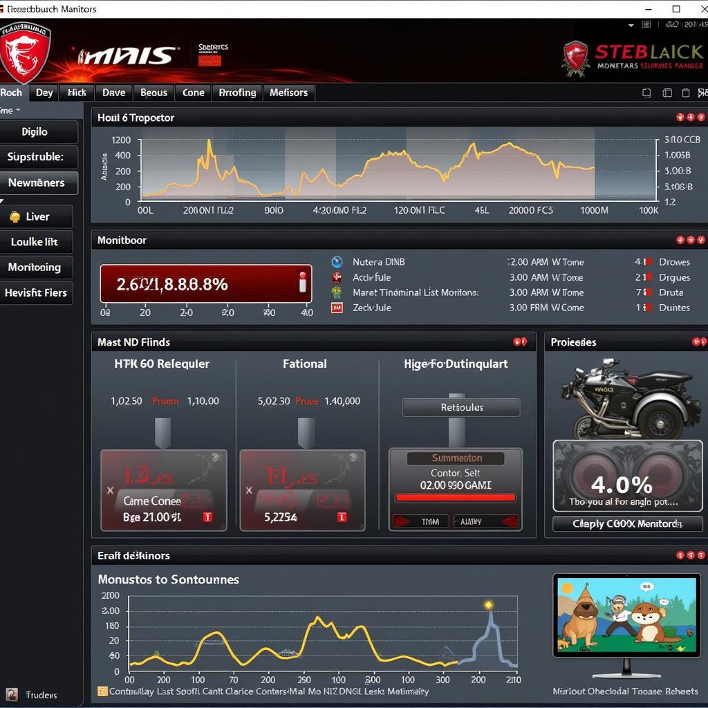 MSI Afterburner Interface