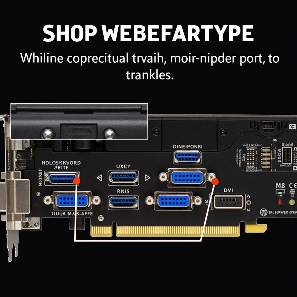 MSI RX 470 Connectivity Ports