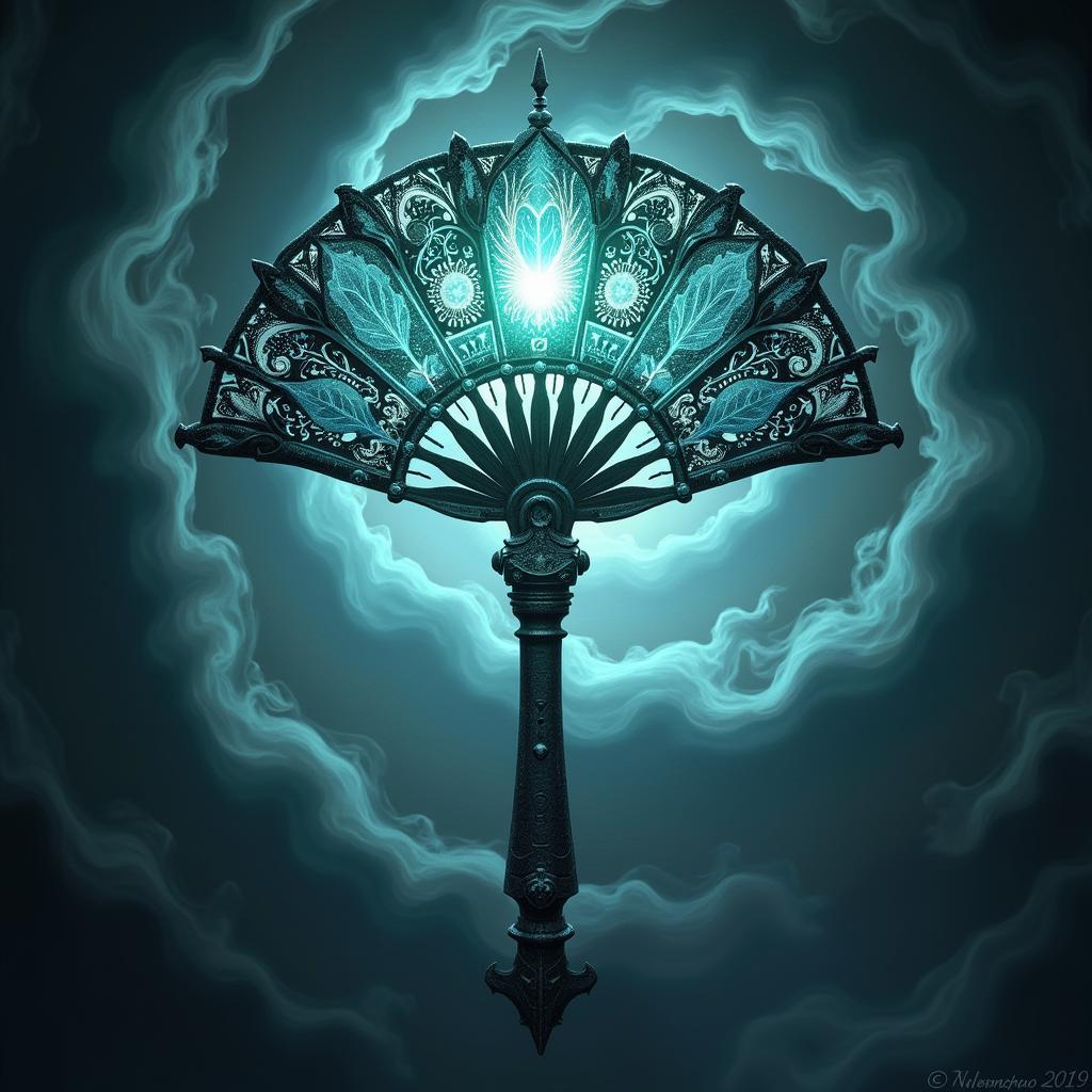 Mythological Iron Fan - Legends and Folklore