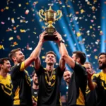 Na'Vi Dota 2 Team Winning The International