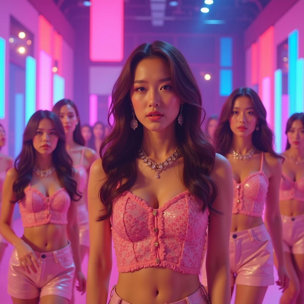 Nayeon in a TWICE Music Video Scene