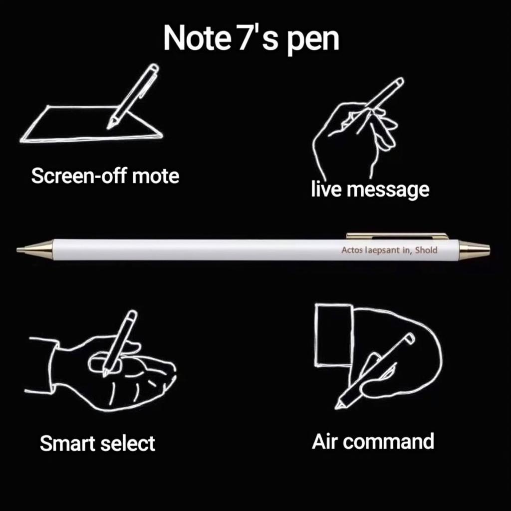 Samsung Note 7 FE S Pen functionalities