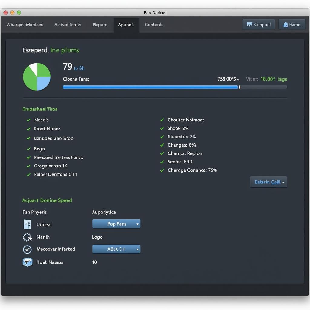 Notebook FanControl Interface