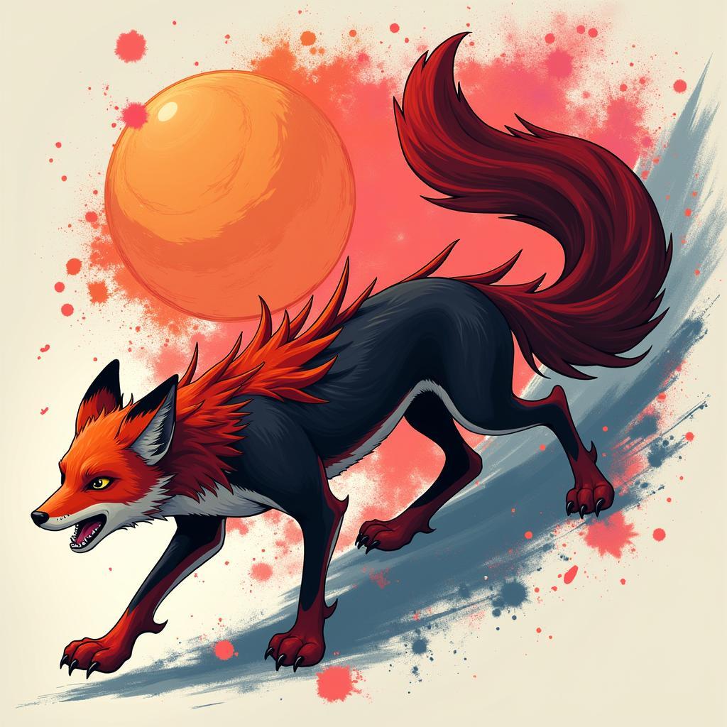 Modern Interpretation of Nine-Tailed Fox