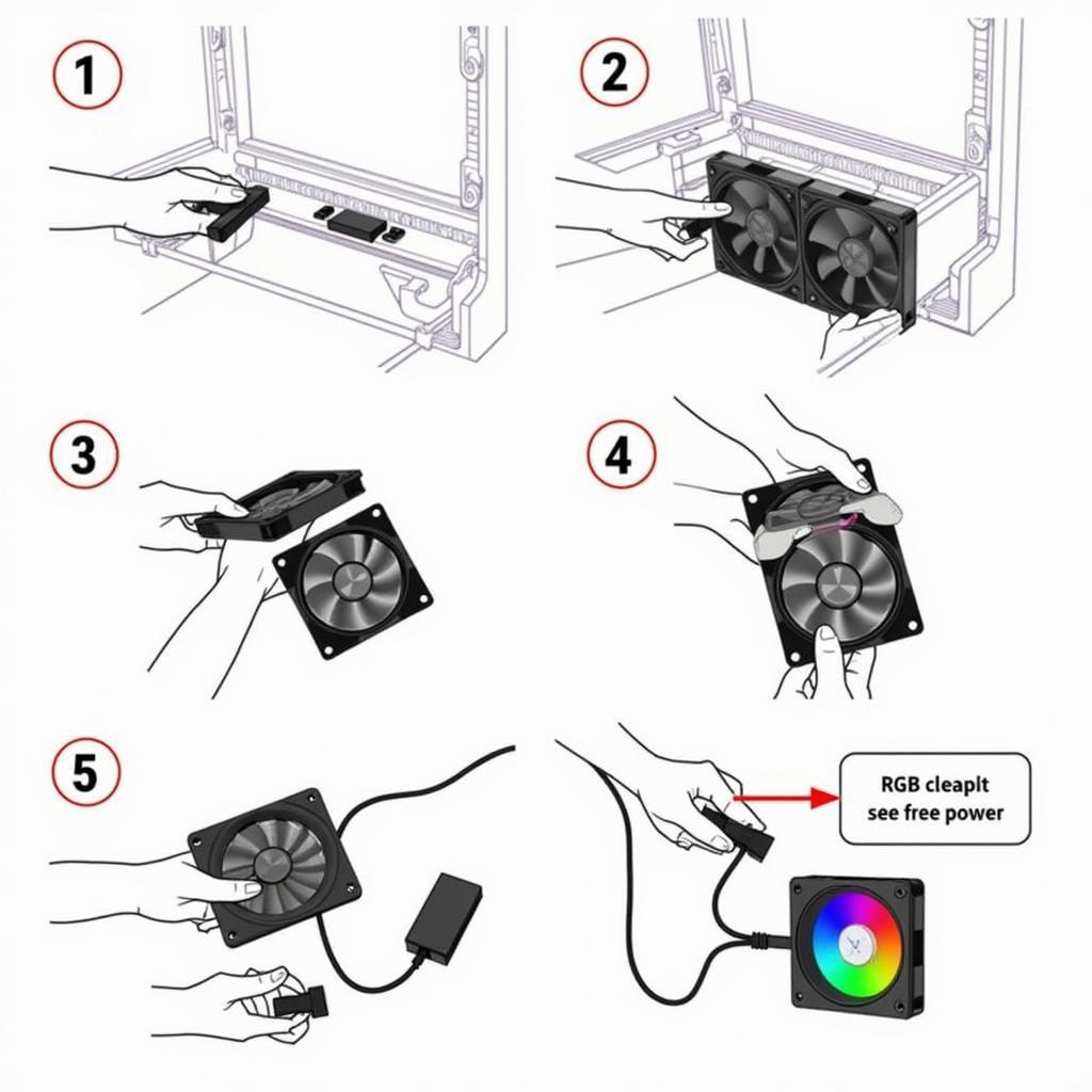 NZXT Fan Installation Process