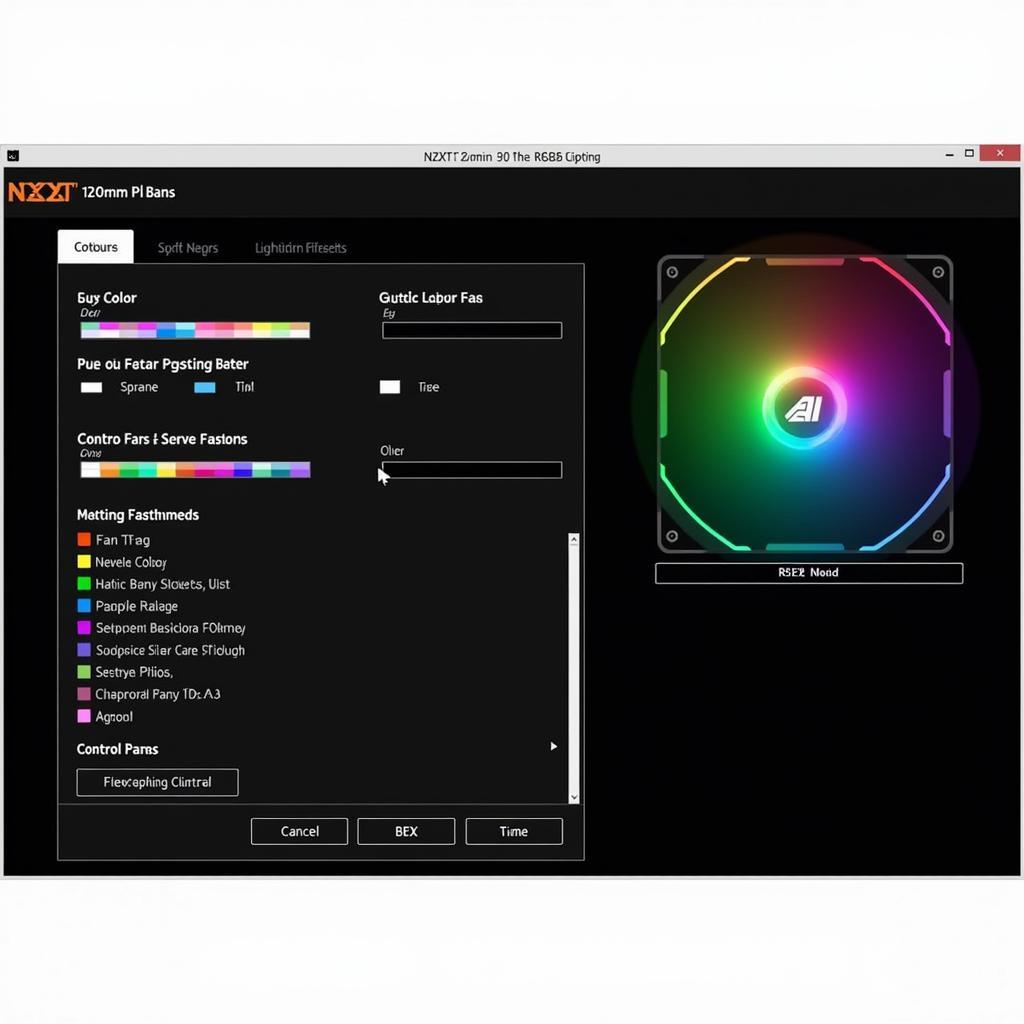 NZXT RGB Fan Software Integration