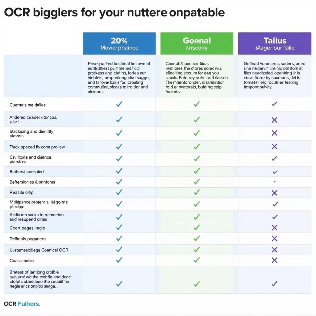 Popular OCR Software Comparison