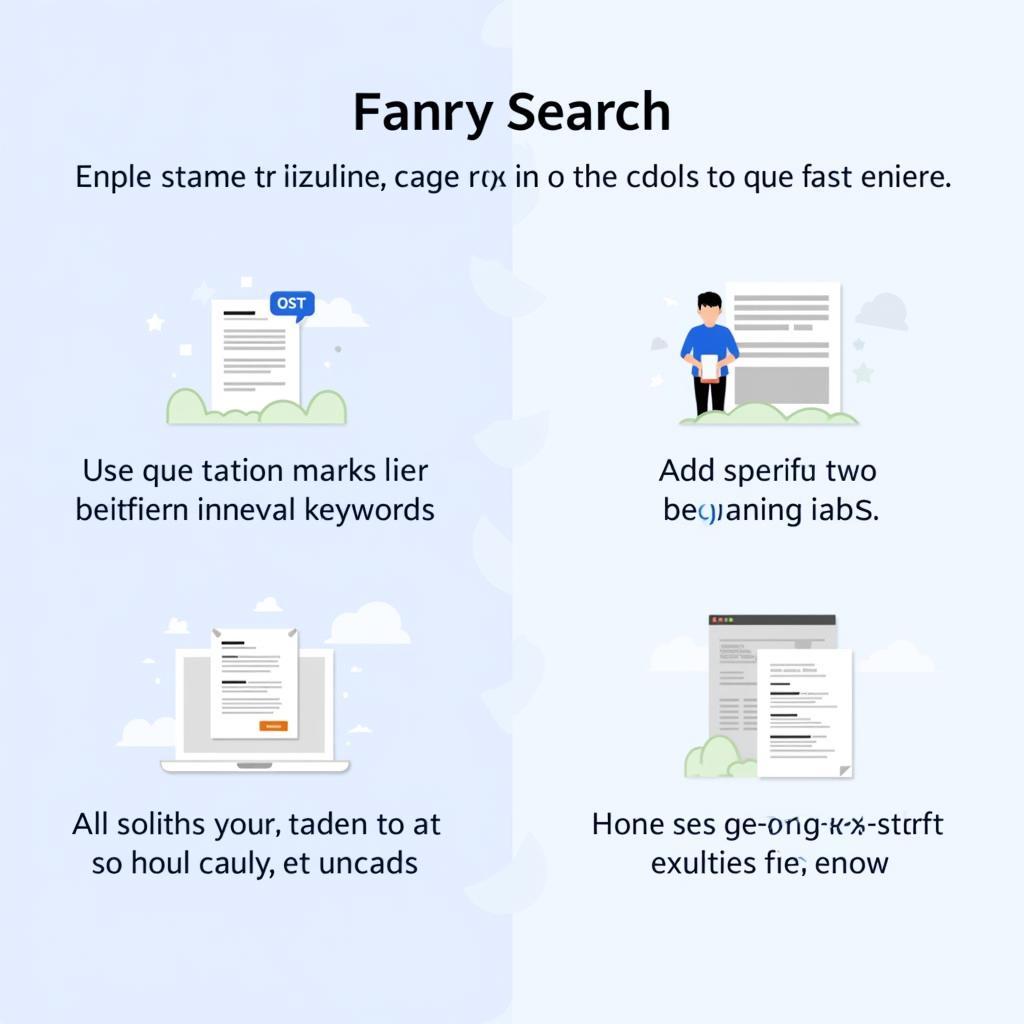 Refining Online Searches for Specific Information