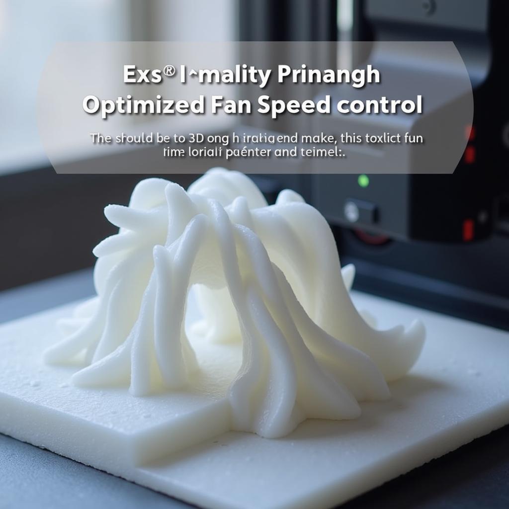 Optimized 3D Print with Correct Fan Speed