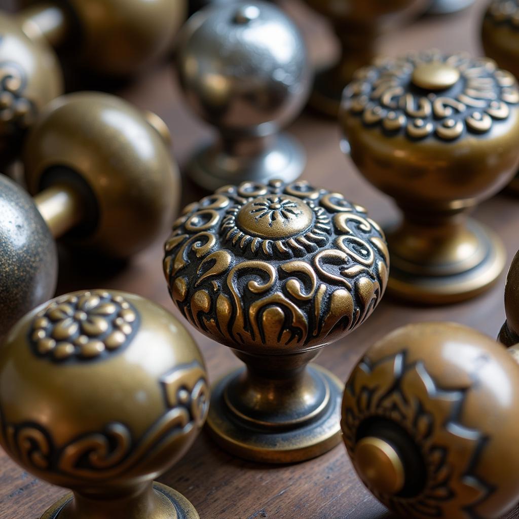 Ornate Antique Doorknobs