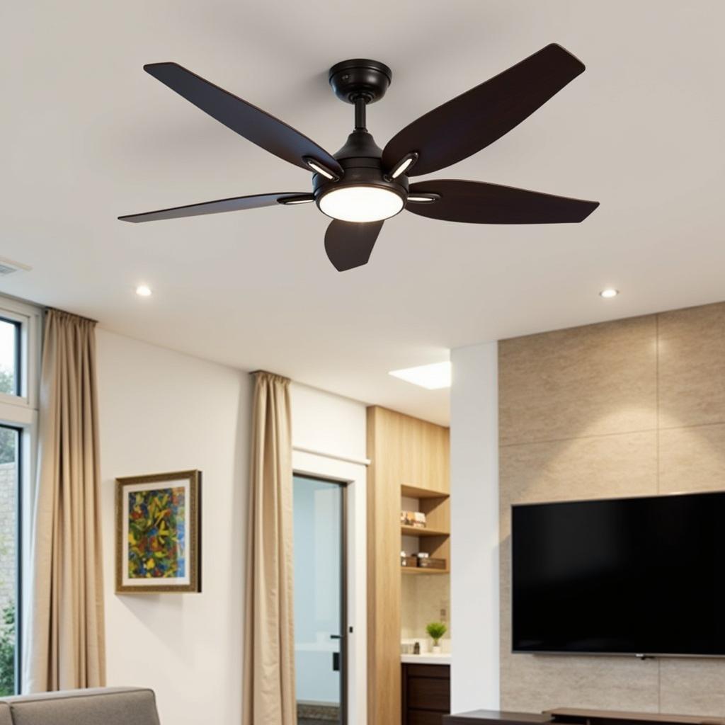 Modern Panasonic Ceiling Fan with Light