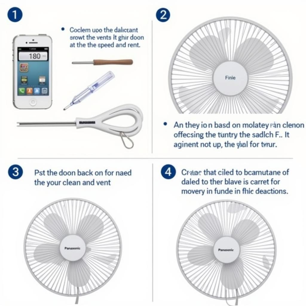 Panasonic Fine Factory Fan Maintenance