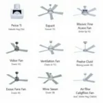 Panasonic Fine Factory Fan Types