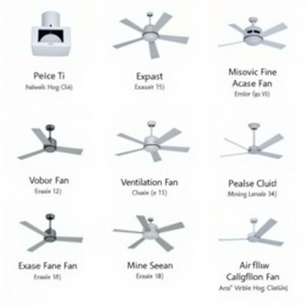 Panasonic Fine Factory Fan Types