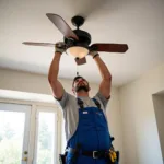 Pasadena Home With Ceiling Fan Installation