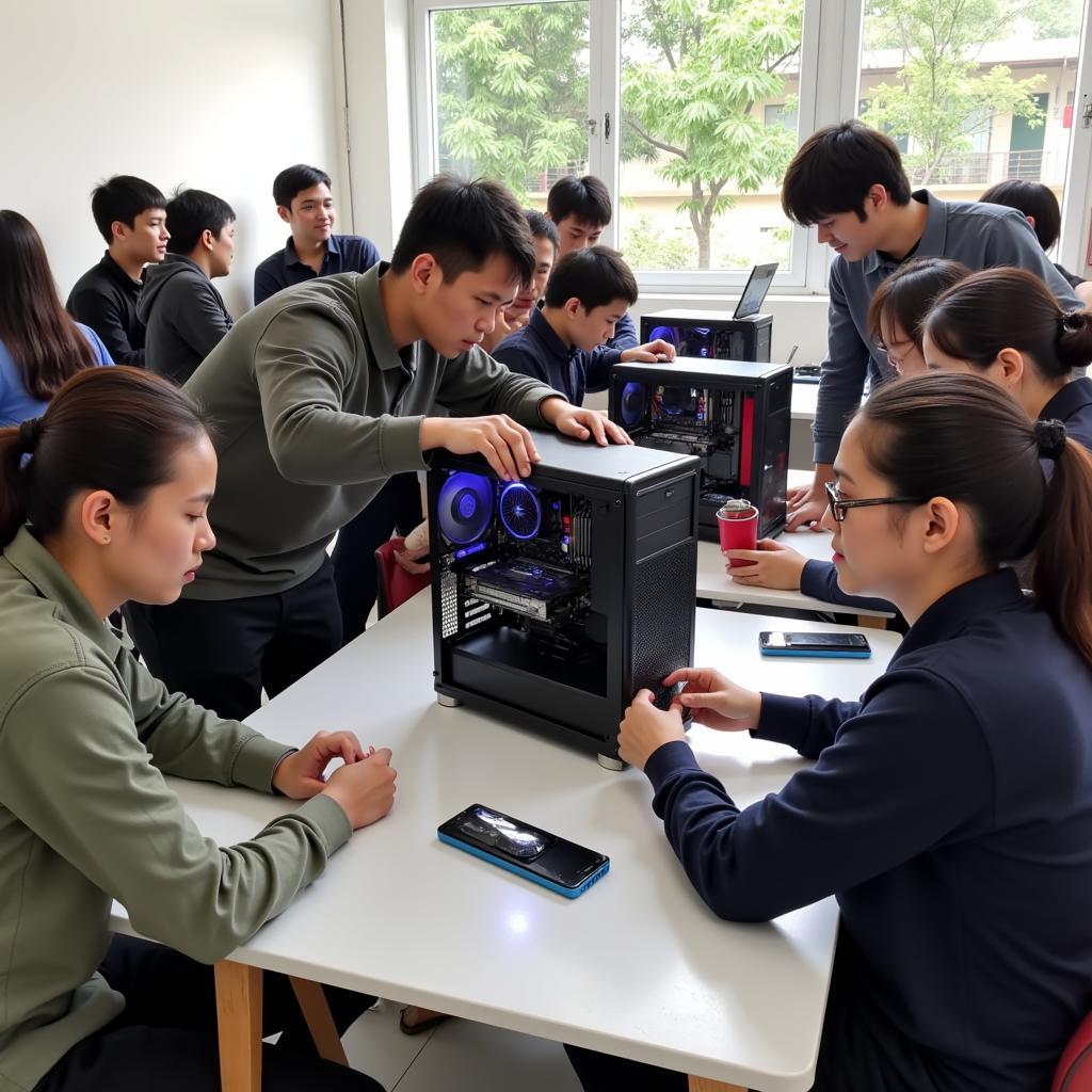 PC Building Workshop in O Binh Duong