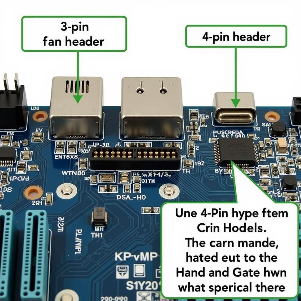 PC Case Fan Headers: Comparing and contrasting 3-pin and 4-pin fan headers, explaining their functionalities and highlighting the benefits of PWM control for optimal fan speed management.