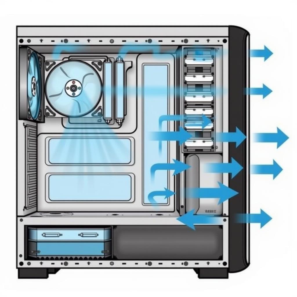 PC Case with Optimal Airflow