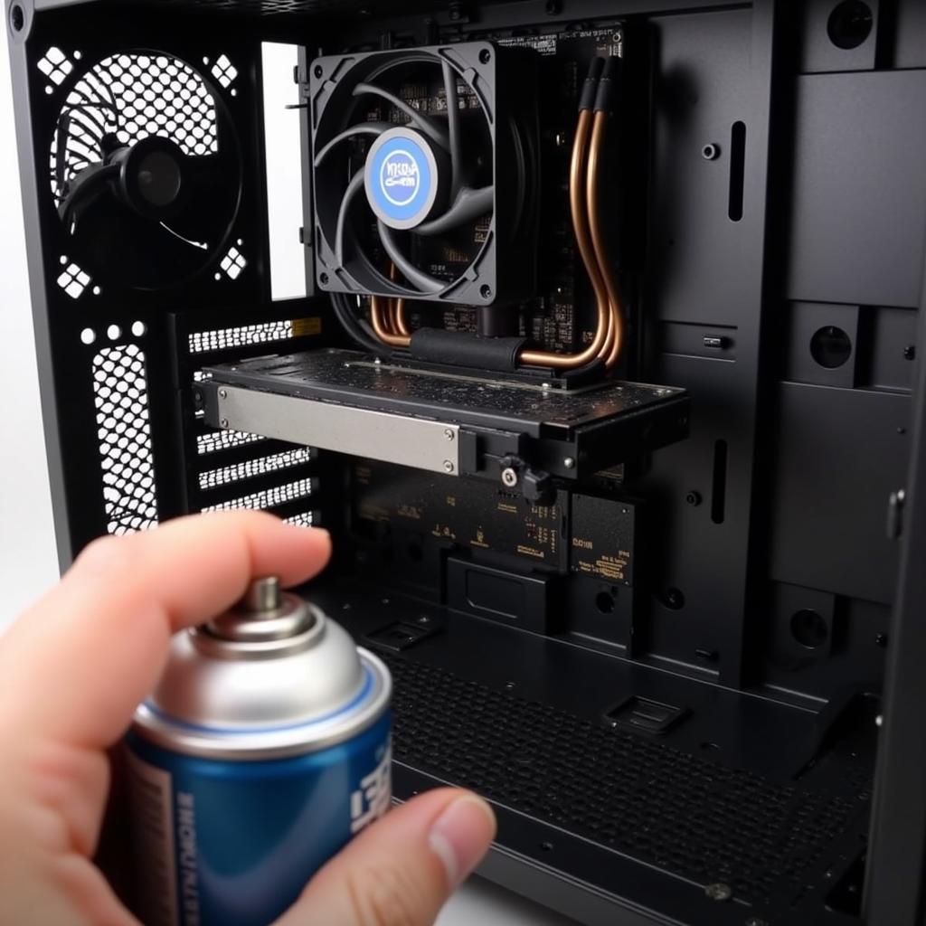 Cleaning Dust Buildup Inside PC