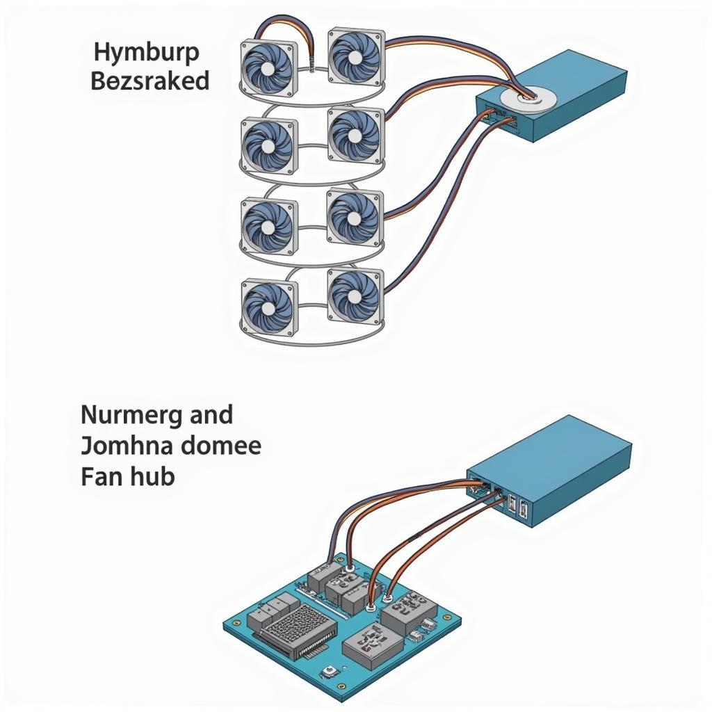 Connecting PC Fans Using a Fan Hub