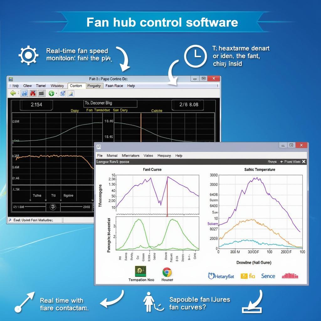 Monitoring Fan Speeds with PCI 6 Fan Hub Software