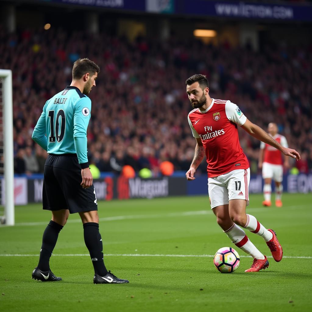 A tense penalty shootout