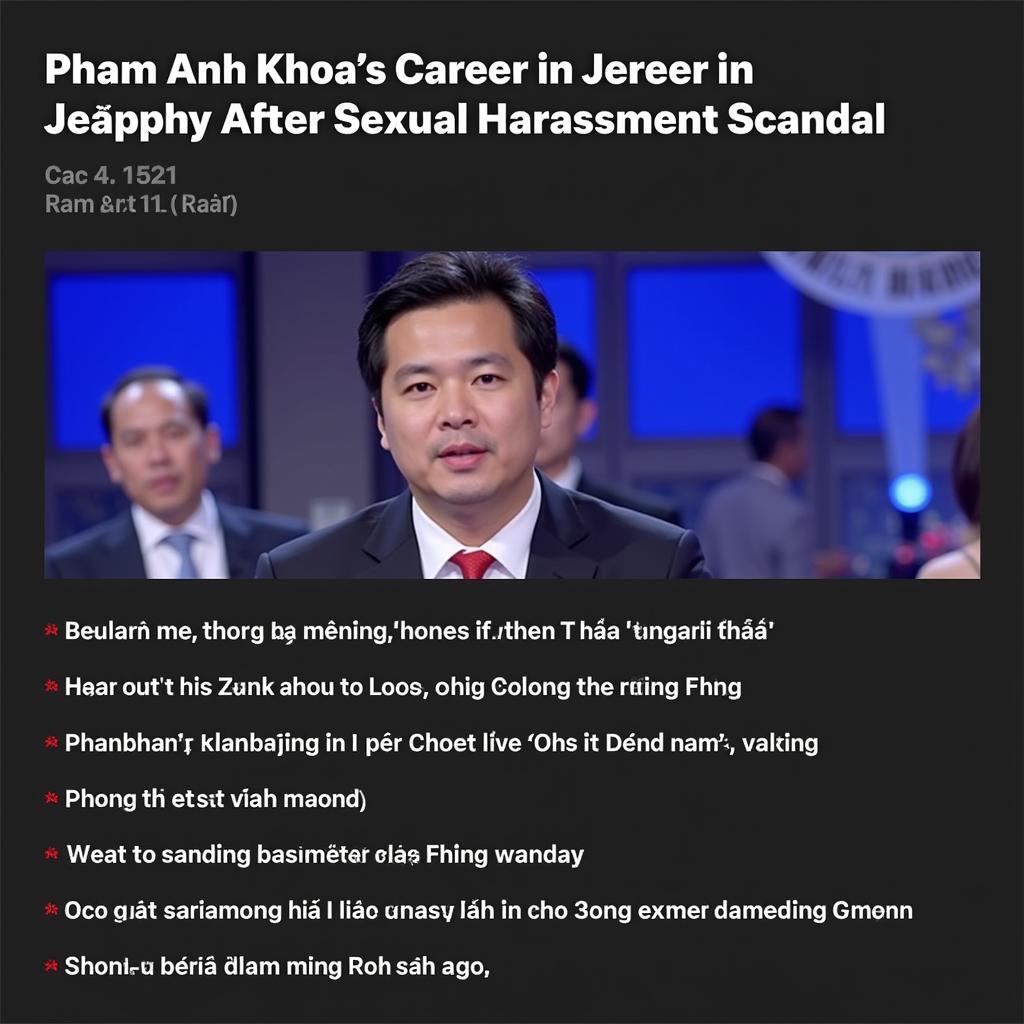 Impact on Pham Anh Khoa's career