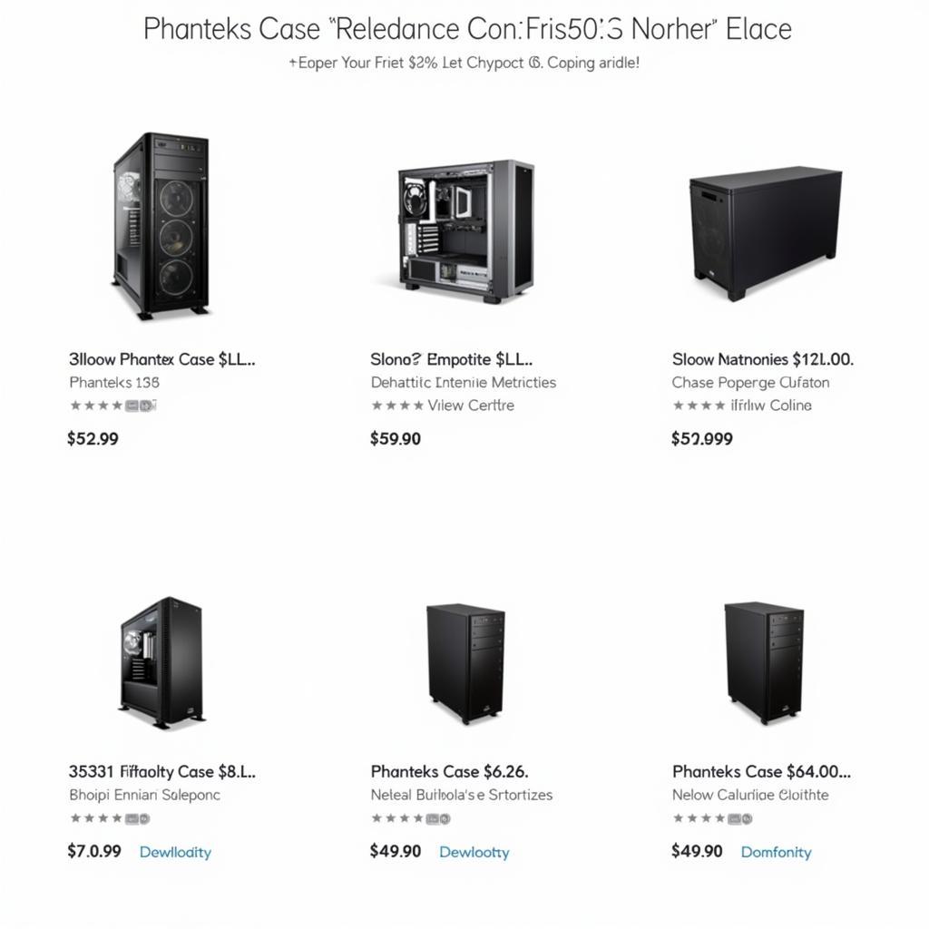 Phanteks Case Price Comparison Across Online Marketplaces