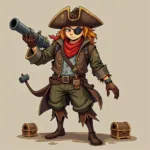 Pirate Junkrat Fan Skin