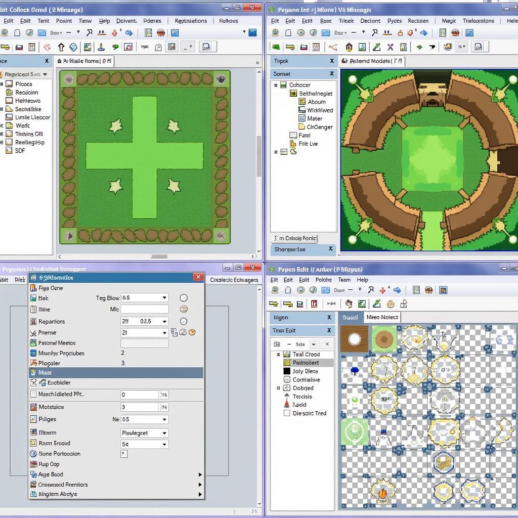 Creating a Pokemon Tileset in Pixel Art Software