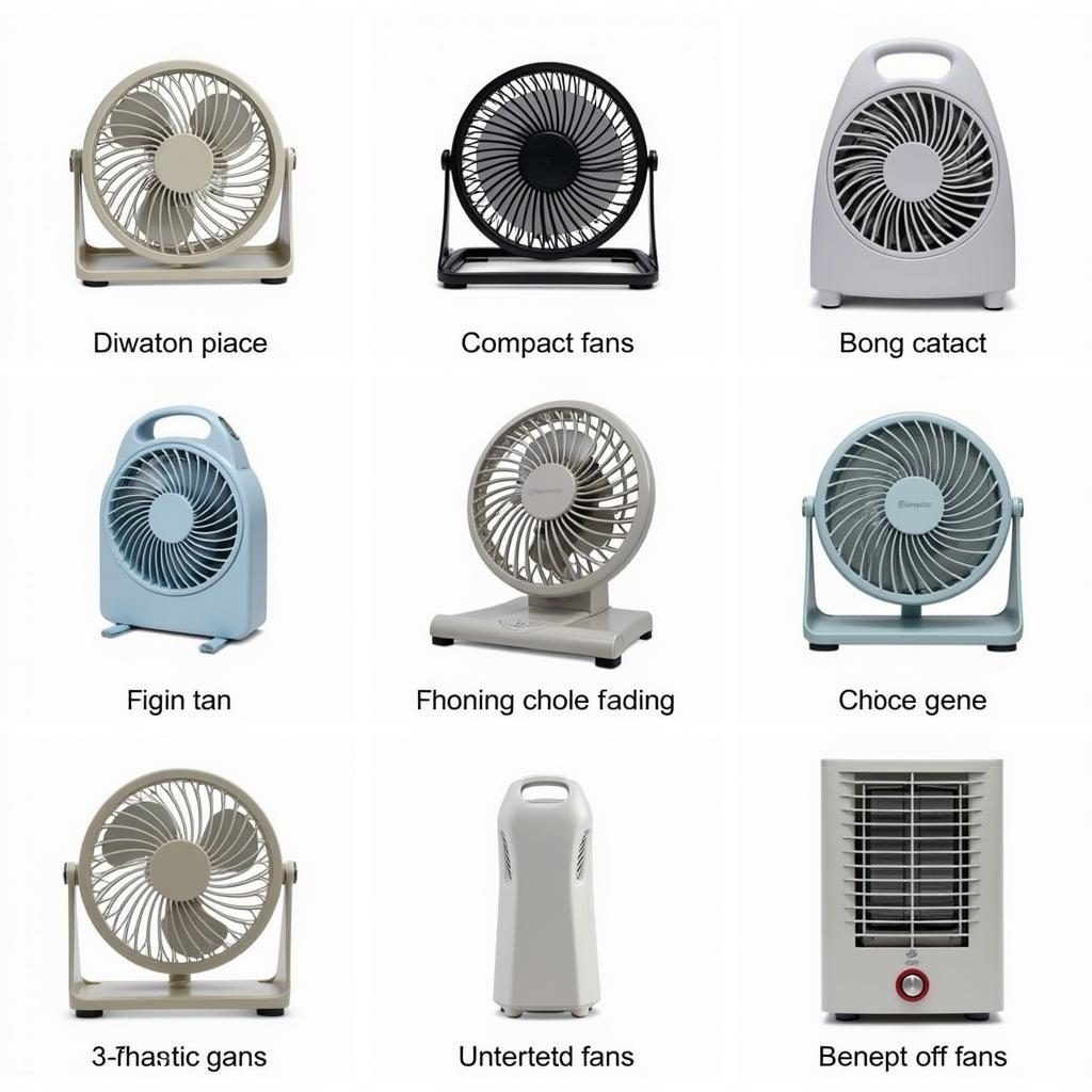 Portable Japanese Electric Fans