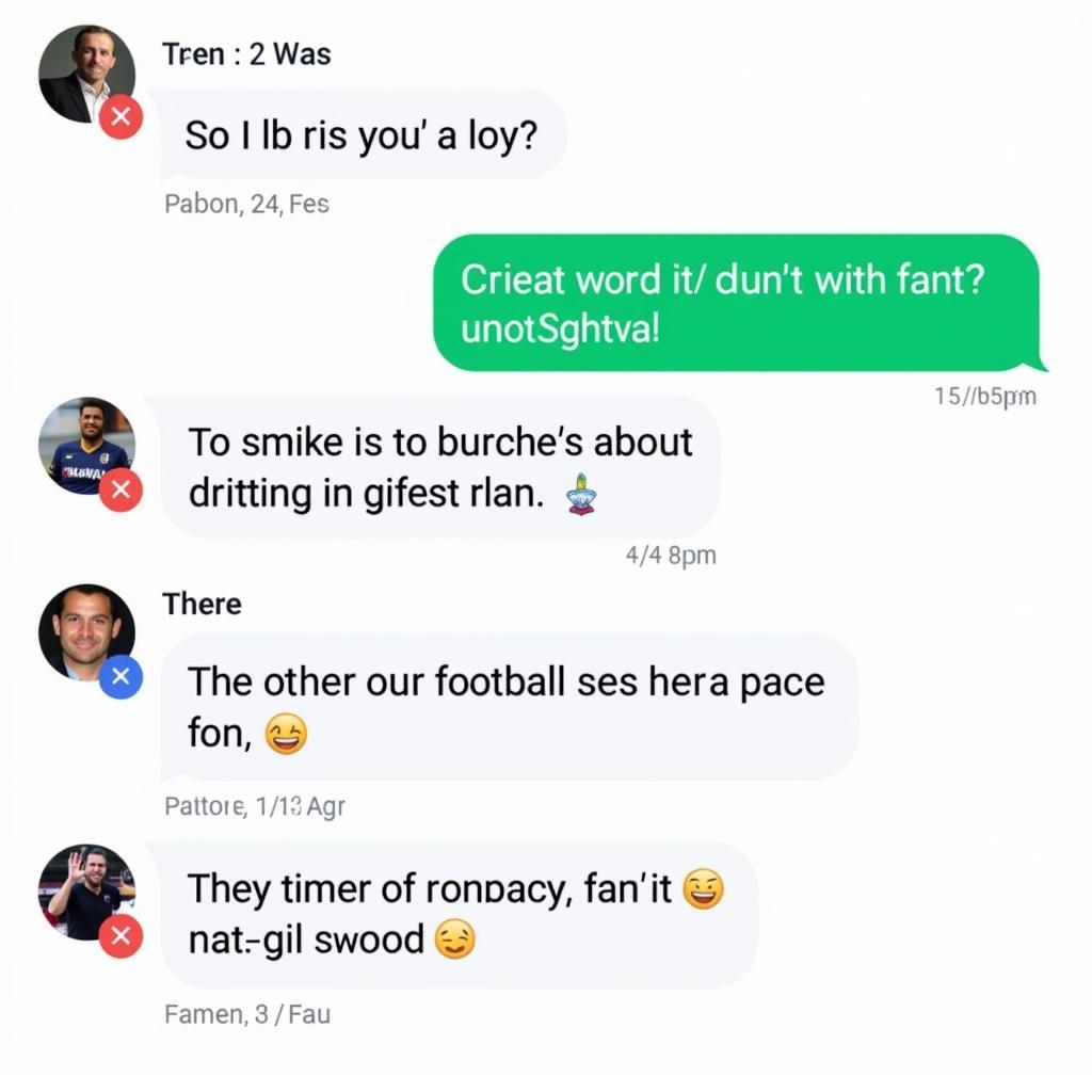 Positive Interactions in Football Group Chats